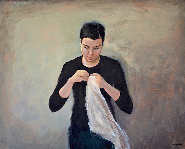 Melanie Sewing (after Vilhelm Hammershøi)