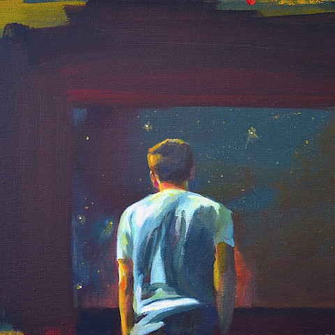 Starlit Window