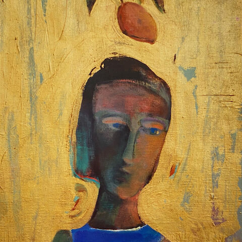 Portrait With Mango